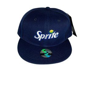 Three In Sprite Adjustable (One Size) (Snapback) Baseball Cap (New With Tags)